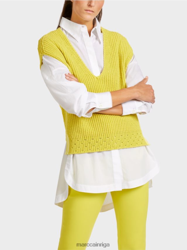 apģērbs zaļais sērs VRBHXD1189 Marc Cain čības \"adīts Vācijā\"