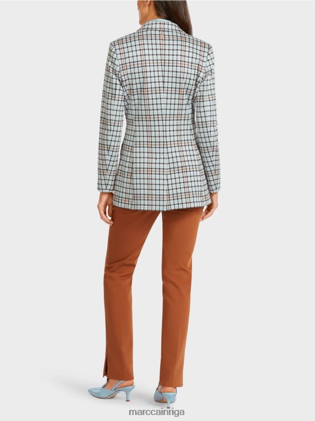 apģērbs atmosfēras zils VRBHXD208 Marc Cain garš bleizeris čekas rakstā