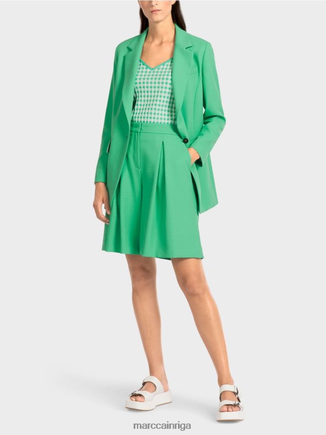 apģērbs gaišs skuķis VRBHXD193 Marc Cain vienkrāsains bleizeris