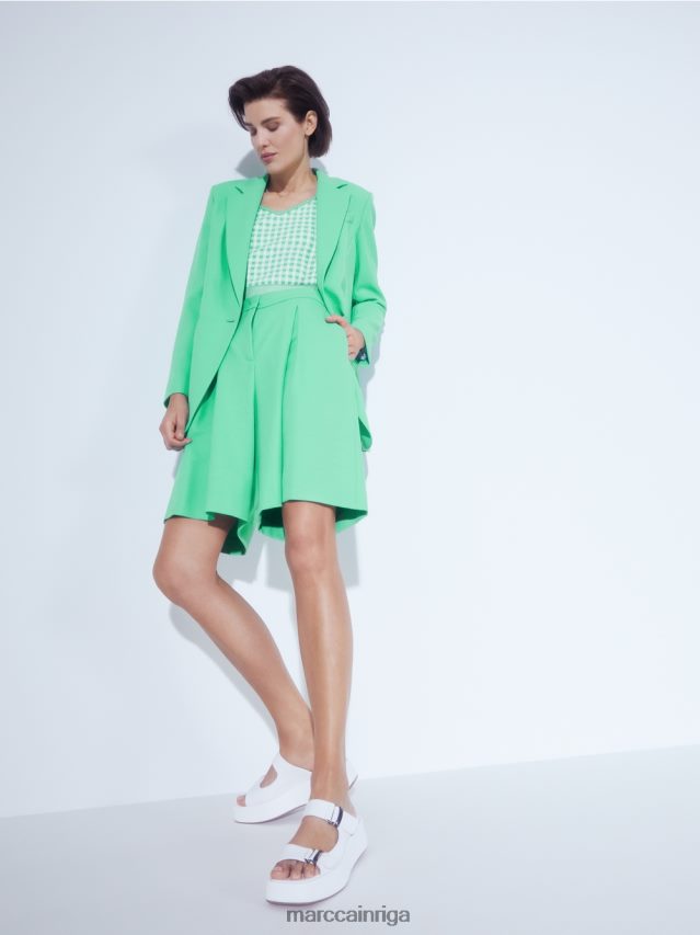 apģērbs gaišs skuķis VRBHXD193 Marc Cain vienkrāsains bleizeris