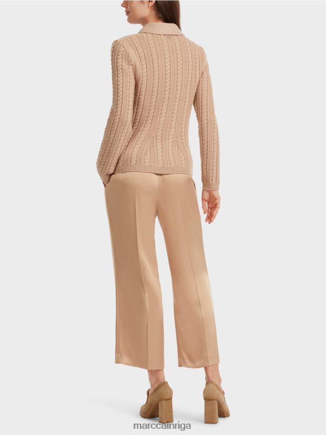 apģērbs spilgts īriss VRBHXD159 Marc Cain bleizeris adīts Vācijā