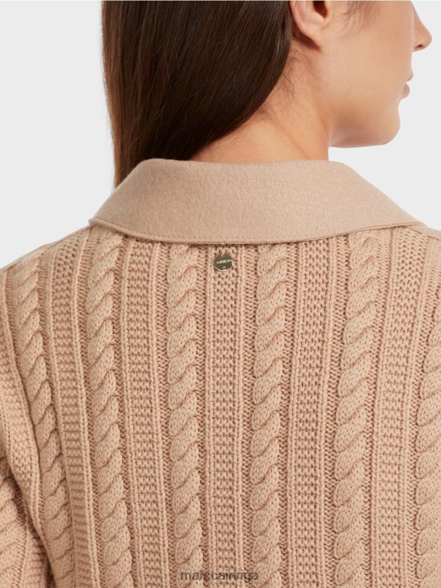 apģērbs spilgts īriss VRBHXD159 Marc Cain bleizeris adīts Vācijā