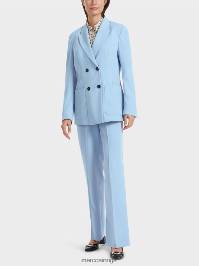 apģērbs tumšas vasaras debesis VRBHXD162 Marc Cain garš žakete