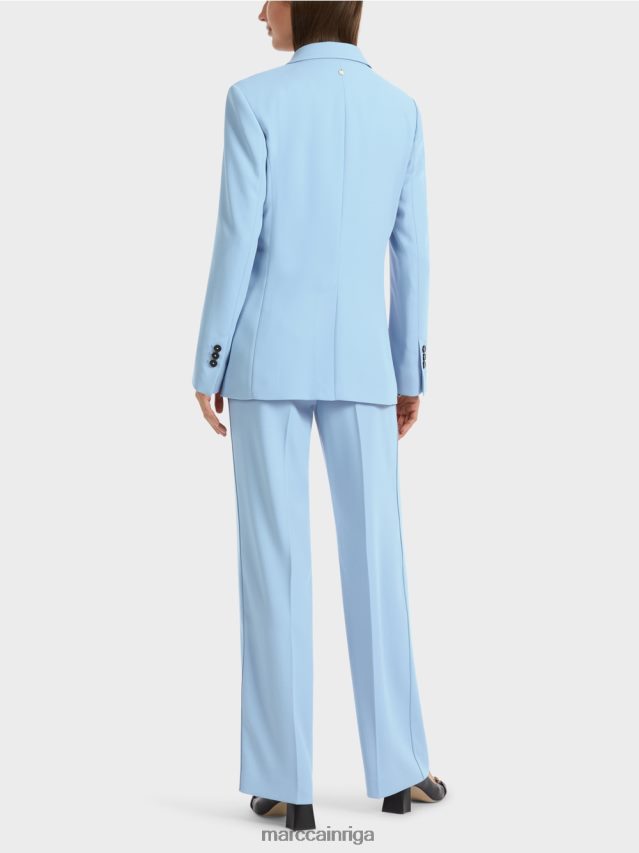 apģērbs tumšas vasaras debesis VRBHXD162 Marc Cain garš žakete