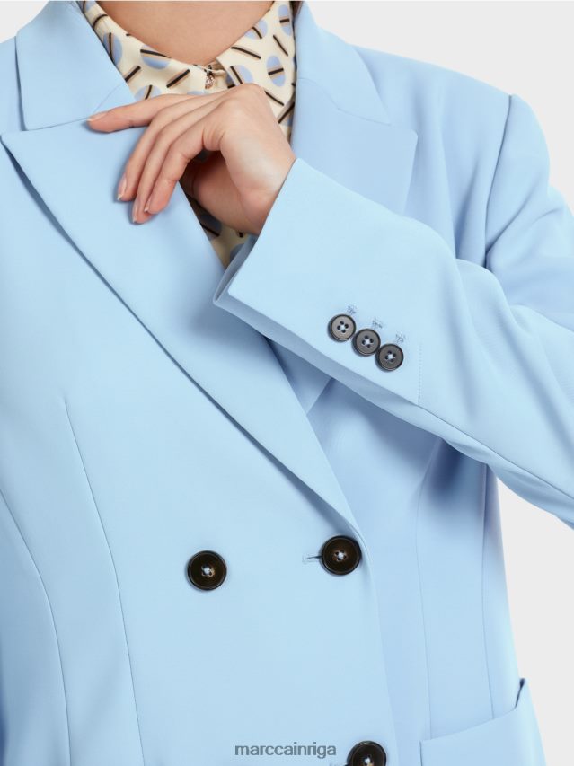 apģērbs tumšas vasaras debesis VRBHXD162 Marc Cain garš žakete