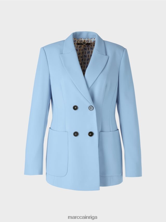 apģērbs tumšas vasaras debesis VRBHXD162 Marc Cain garš žakete