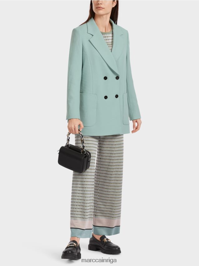 apģērbs tumši debeszils VRBHXD169 Marc Cain burzīgs izskata žakete