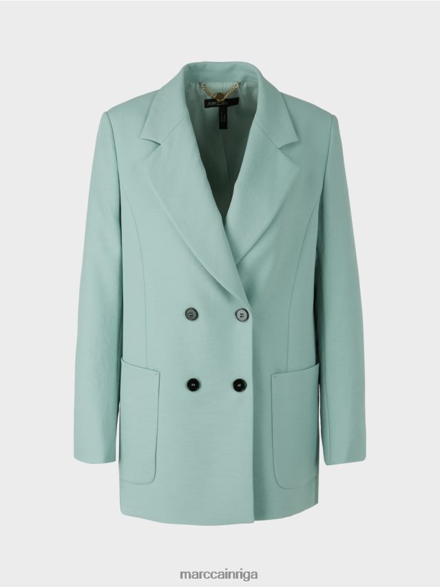 apģērbs tumši debeszils VRBHXD169 Marc Cain burzīgs izskata žakete