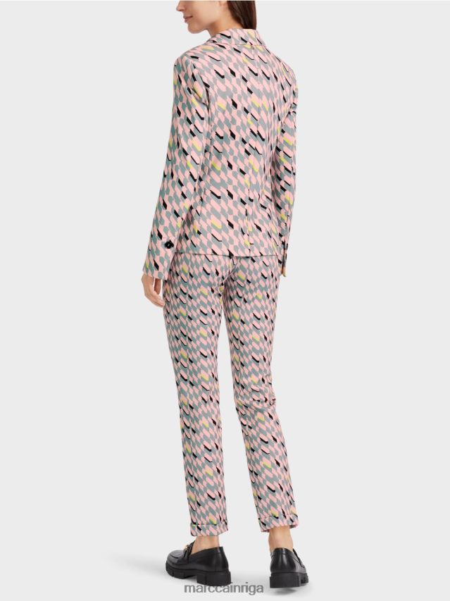 apģērbs tumši debeszils VRBHXD170 Marc Cain grafiskā dizaina žakete