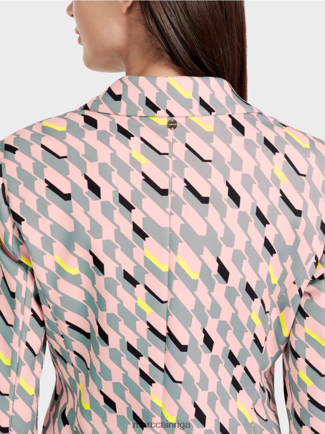 apģērbs tumši debeszils VRBHXD170 Marc Cain grafiskā dizaina žakete