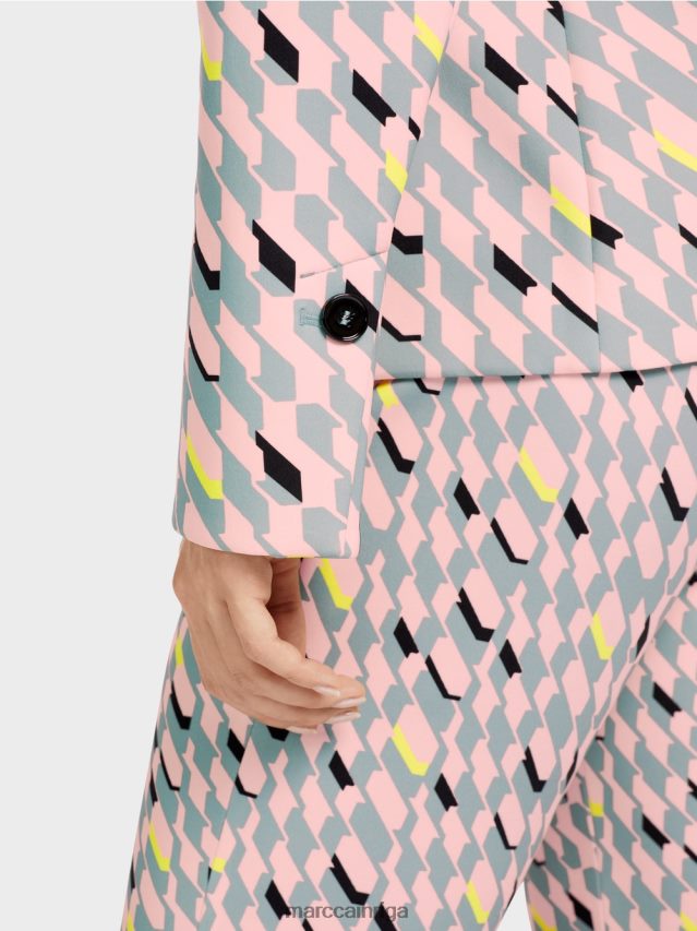 apģērbs tumši debeszils VRBHXD170 Marc Cain grafiskā dizaina žakete