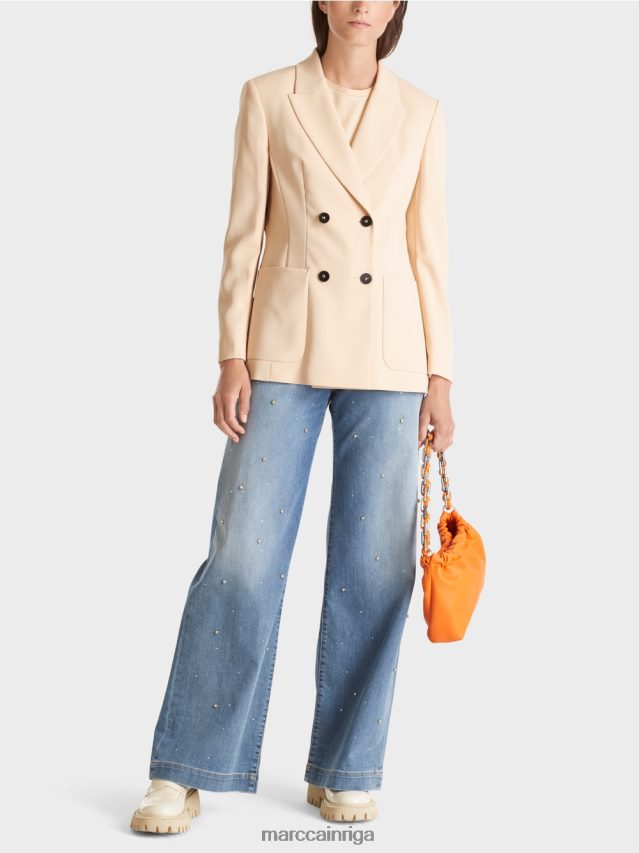 apģērbs tumšs krēms VRBHXD160 Marc Cain garš žakete