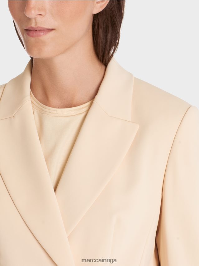 apģērbs tumšs krēms VRBHXD160 Marc Cain garš žakete