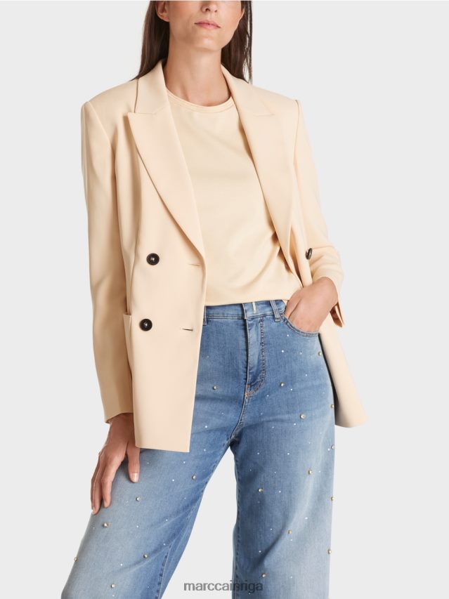 apģērbs tumšs krēms VRBHXD160 Marc Cain garš žakete