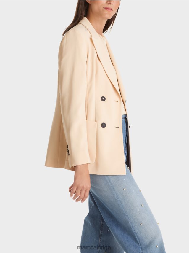 apģērbs tumšs krēms VRBHXD160 Marc Cain garš žakete