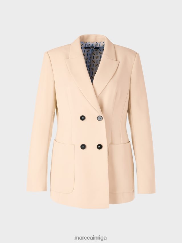 apģērbs tumšs krēms VRBHXD160 Marc Cain garš žakete