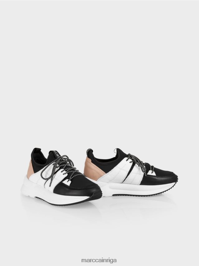 apavi balts VRBHXD1623 Marc Cain trenažieri jauktās krāsās