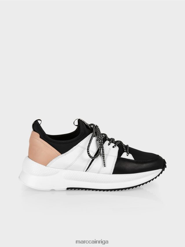 apavi balts VRBHXD1623 Marc Cain trenažieri jauktās krāsās