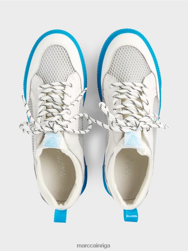 apavi jauns izpletņlēcējs VRBHXD1605 Marc Cain sportiski trenažieri ar sieta detaļām