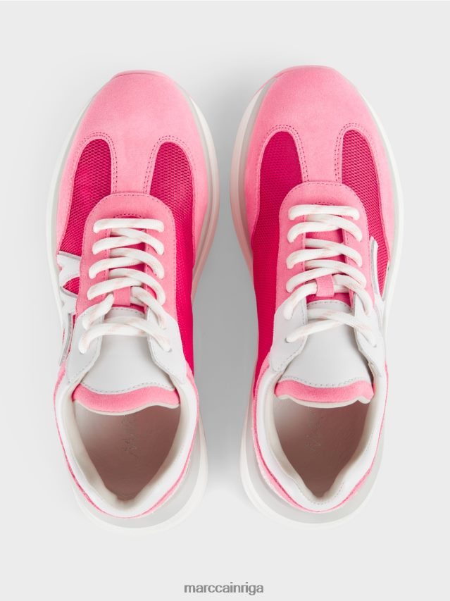 apavi lūpu spīdums VRBHXD1643 Marc Cain trenažieri ar sieta ieliktni