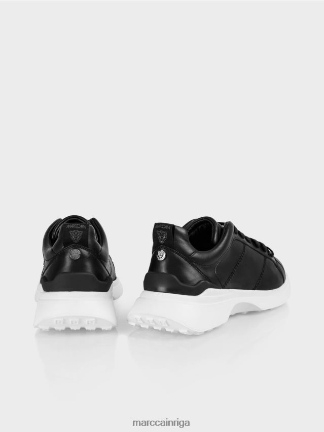 apavi melns VRBHXD1631 Marc Cain dekoratīvi šūti šņoru trenažieri