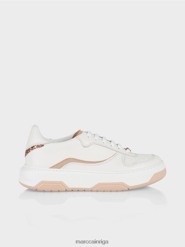 apavi smilšaini smilškrāsas VRBHXD1555 Marc Cain kedas ar spīdīgām detaļām