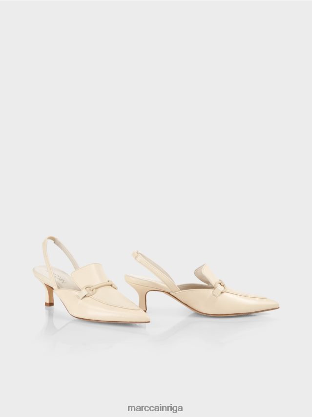 apavi krēms VRBHXD1645 Marc Cain eleganti papēži