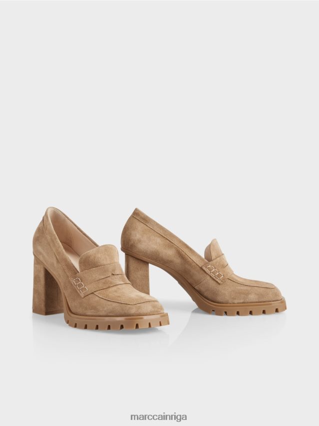 apavi spilgts īriss VRBHXD1567 Marc Cain sūkņi ar bloka papēdi