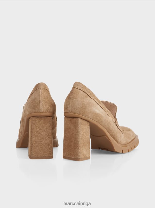 apavi spilgts īriss VRBHXD1567 Marc Cain sūkņi ar bloka papēdi