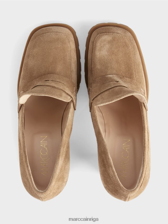 apavi spilgts īriss VRBHXD1567 Marc Cain sūkņi ar bloka papēdi