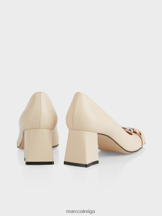 apavi tumšs krēms VRBHXD1560 Marc Cain sūkņi ar aizdari