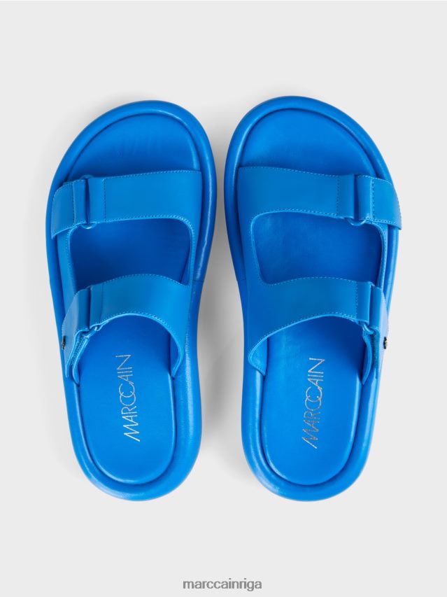 apavi jauns izpletņlēcējs VRBHXD1600 Marc Cain sandales ar apaļu zoli