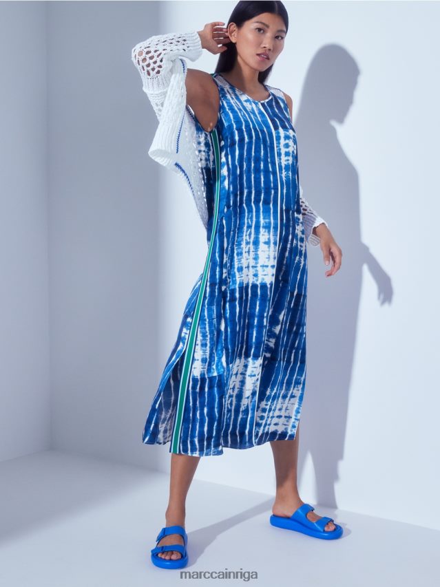 apavi jauns izpletņlēcējs VRBHXD1600 Marc Cain sandales ar apaļu zoli