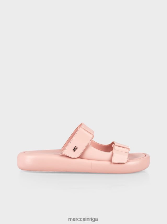 apavi konfektes rozā VRBHXD1608 Marc Cain sandales ar apaļu zoli