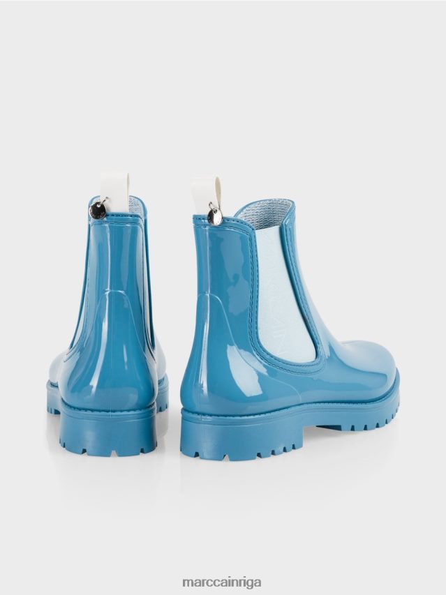 apavi debeszils VRBHXD1637 Marc Cain gumijas chelsea zābaki ar profila zoli