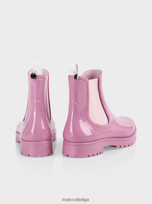 apavi lūpu spīdums VRBHXD1646 Marc Cain gumijas chelsea zābaki ar profila zoli