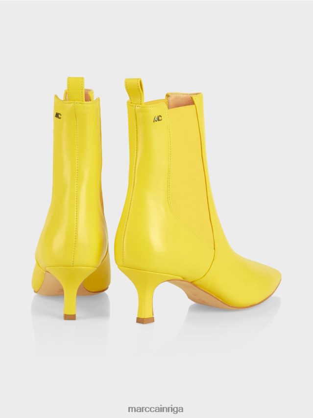 apavi mīksts citrons VRBHXD1575 Marc Cain mežģīņu puszābaki ar ieliktni