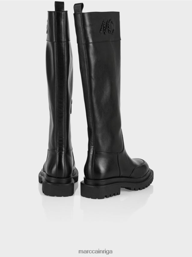 apavi melns VRBHXD1570 Marc Cain zābaki ar rāvējslēdzēju