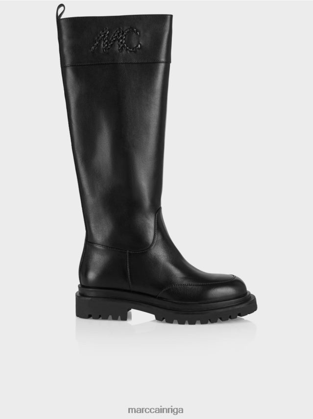 apavi melns VRBHXD1570 Marc Cain zābaki ar rāvējslēdzēju