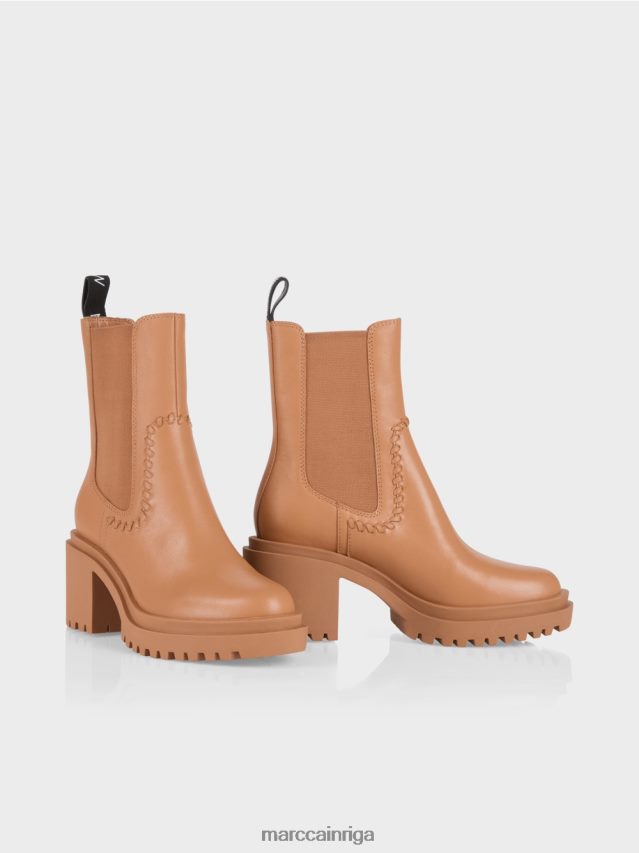 apavi spilgts īriss VRBHXD1563 Marc Cain chelsea puszābaki ar bloka papēdi