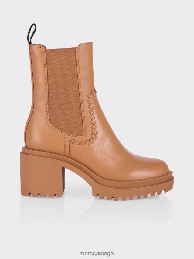 apavi spilgts īriss VRBHXD1563 Marc Cain chelsea puszābaki ar bloka papēdi