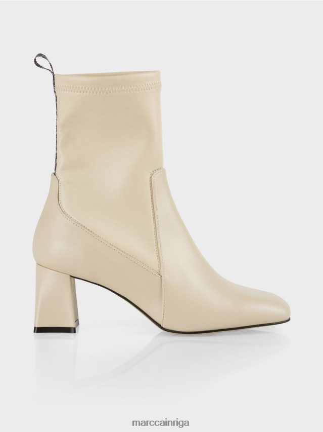 apavi tumšs krēms VRBHXD1559 Marc Cain puszābaki ar leo detaļām