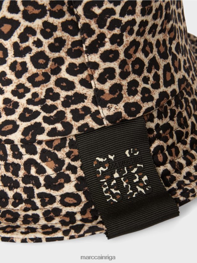 piederums pūderkrēms VRBHXD1738 Marc Cain kausa cepure ar leo apdruku