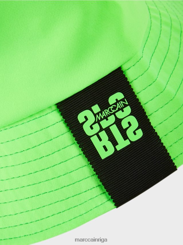 piederums spilgti šokējoši zaļš VRBHXD1697 Marc Cain fluora krāsas cepure