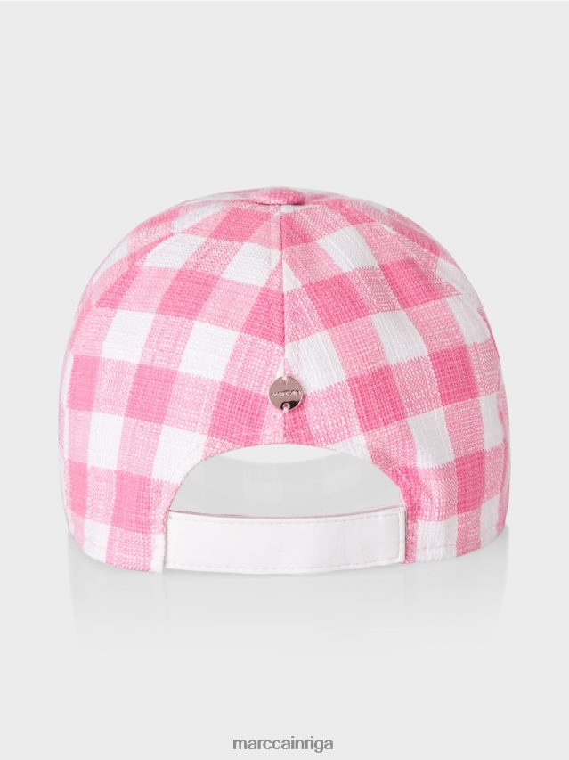 piederums spilgti rozā VRBHXD1731 Marc Cain vāciņš ar vichy čekiem