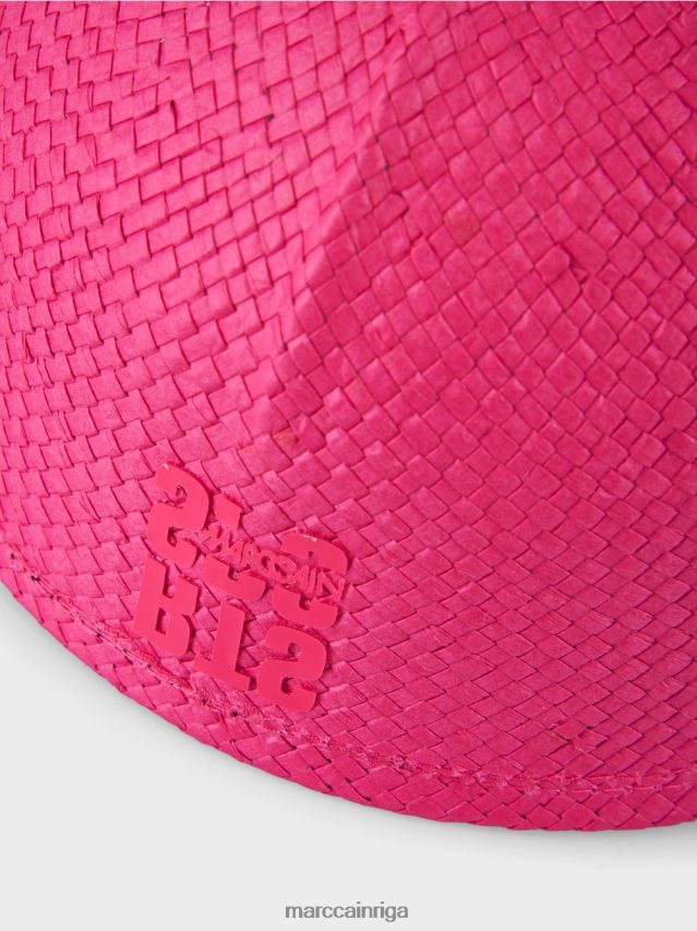 piederums super rozā VRBHXD1718 Marc Cain vienkrāsains vāciņš ar lielu saules aizsargu