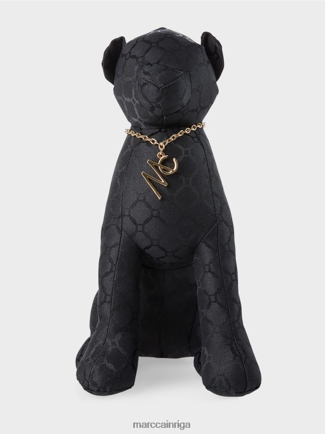 piederums melns VRBHXD1747 Marc Cain ekstravagants dekoratīvs savvaļas kaķis