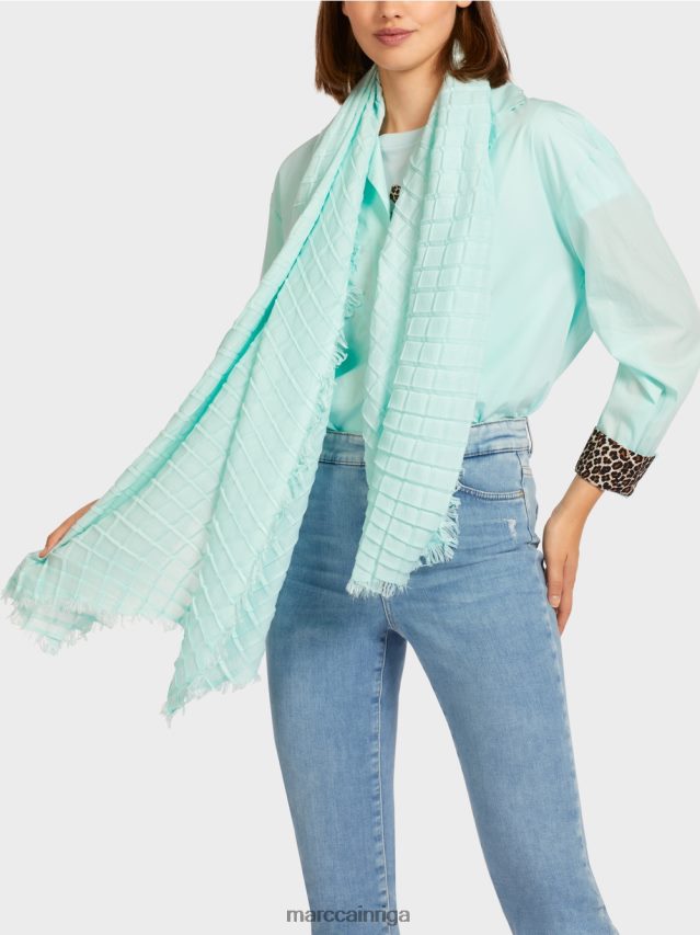 piederums mīksts jumta logs VRBHXD1734 Marc Cain kroku rūtains šalle