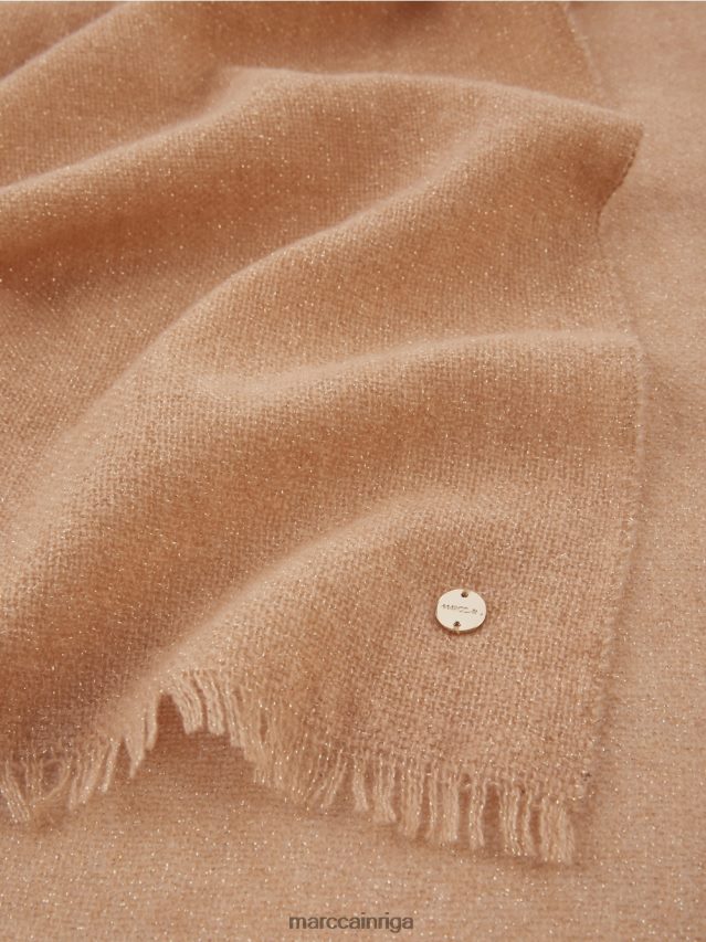 piederums spilgts īriss VRBHXD1684 Marc Cain eleganta austa šalle ar lureksu