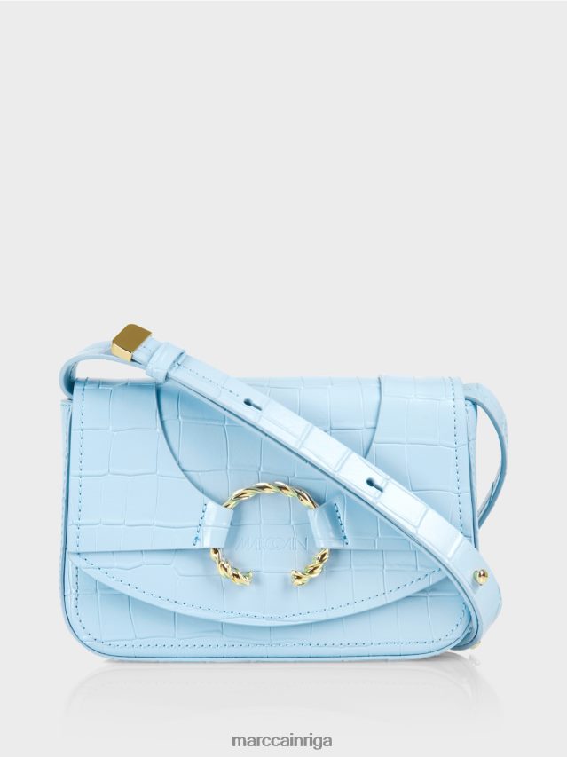 piederums atmosfēras zils VRBHXD1536 Marc Cain plecu soma ar dekoratīvu gredzenu